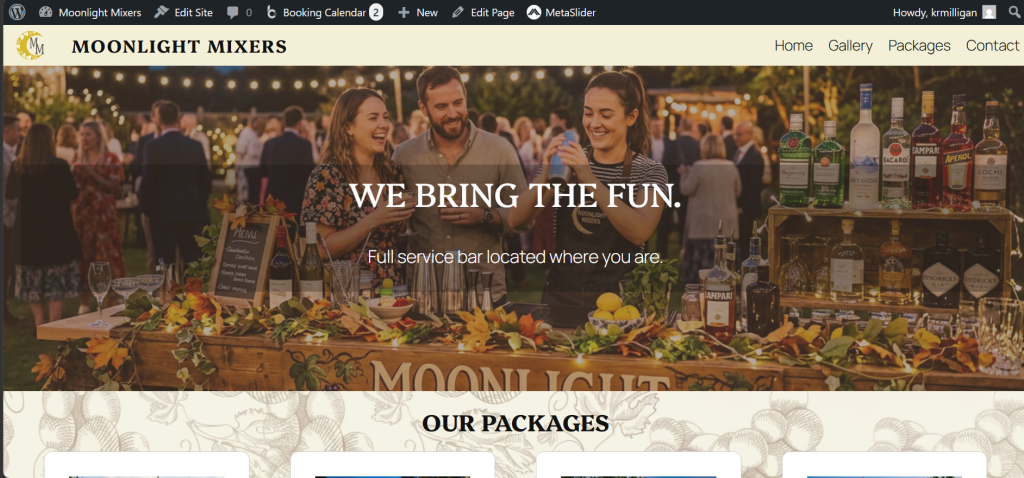 Moonlight Mixers Site